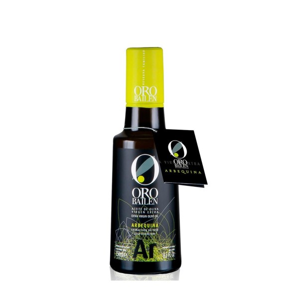 olivenöl  oro bailén reserva familiar arbequina glasflasche 250ml