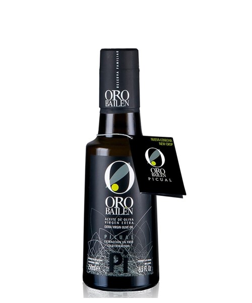 aceite de oliva oro bailén reserva familiar picual botella de vidrio de  250ml 