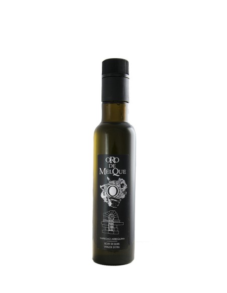 olivenöl  oro de melque arbequina glasflasche  250ml