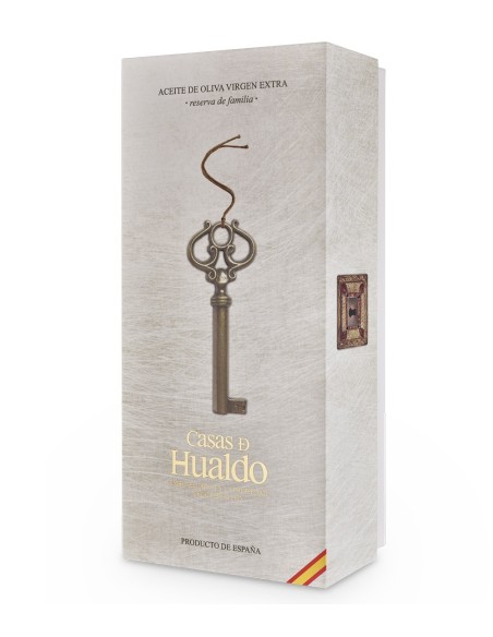 olive oil  casas de hualdo reserva de familia glass bottle 500 ml