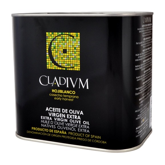 olive oil  cladium hojiblanco tin 2l