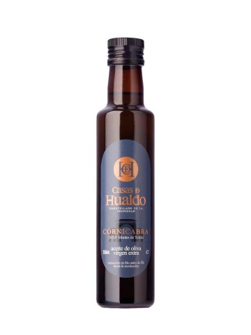 olive oil  casas de hualdo cornicabra glass bottle   250ml