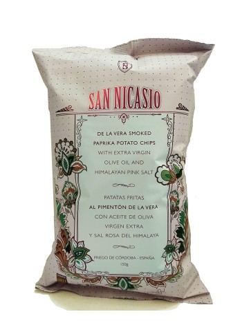 San Nicasio Chips mit Paprika aus La Vera Menge 150g - Paket von 150g