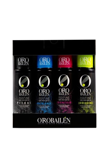 Oro Bailén 4 Variedades - Estuche con ventana 4x100 ml.