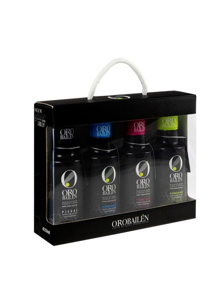 Oro Bailén - Estuche 4 variedades de botellas 250 ml