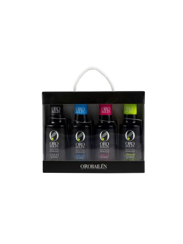 Oro Bailén - Estuche 4 variedades de botellas 250 ml 2