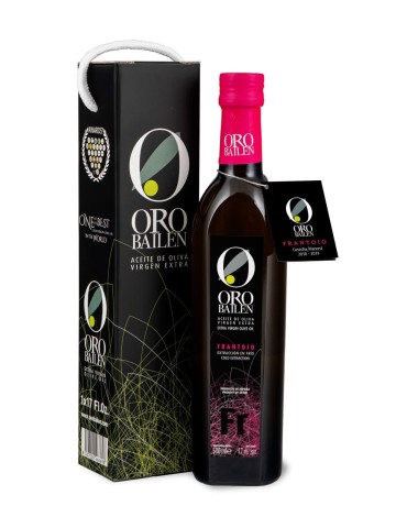 Oro Bailén Frantoio Botella 500ML ESTUCHE ASA CORDÓN