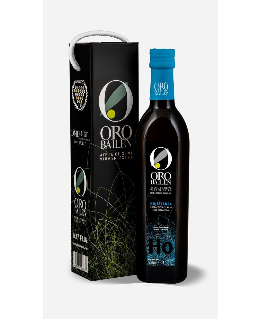 ORO BAILÉN HOJIBLANCA BOTELLA 500ML ESTUCHE ASA CORDÓN