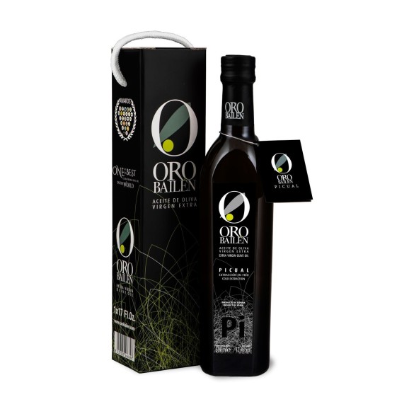 ORO BAILÉN PICUAL BOTELLA 500ML ESTUCHE ASA CORDÓN
