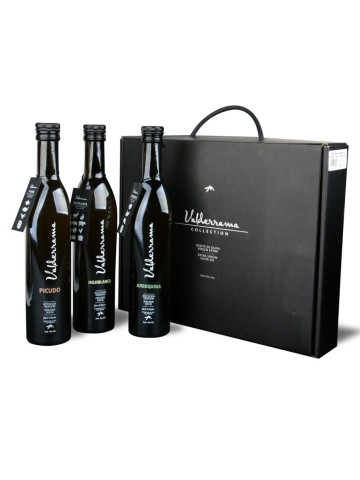 Valderrama Estuche de 3 variedades: arbquina, picudo y hojiblanca de 500 ML - Botella 500 ML