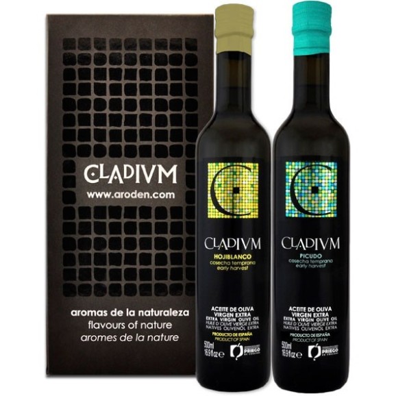 Cladium Hojiblanco und Picudo Pappkarton 2x500 ml. - Oliva Oliva