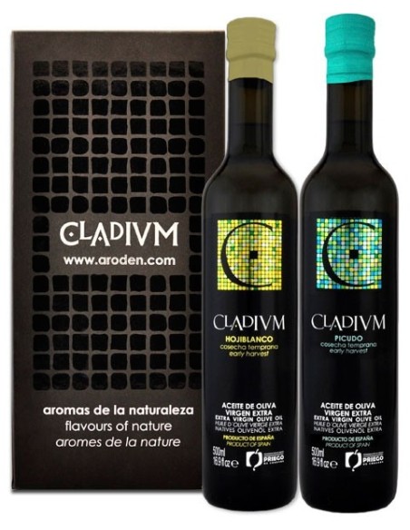 Cladium Hojiblanco und Picudo Pappkarton 2x500 ml. - Oliva Oliva