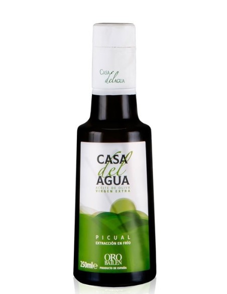 Oro Bailén Casa del Agua Picual Glasflasche 250 ml. - Oliva Oliva