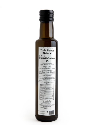 Valderrama aceite de trufra blanca Botella Cristal 250 ML - Botella 250 ML
