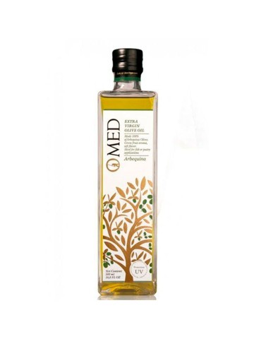 aceite de oliva omed arbequina edición limitada botella de vidrio de  500ml 