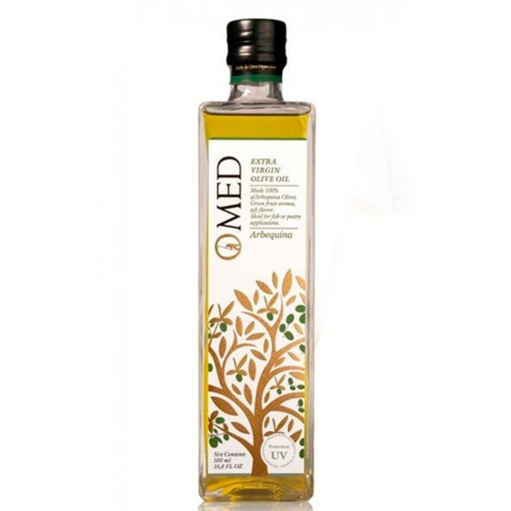 olive oil  omed arbequina edición limitada glass bottle 500ml