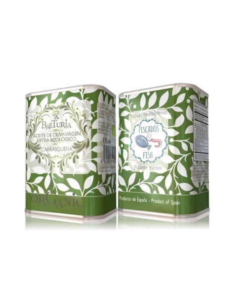 olive oil  baeturia carrasqueña glass bottle  500ml