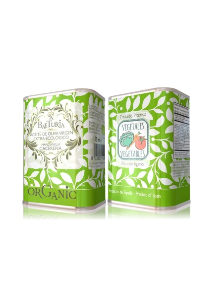 huile d'olive  baeturia manzanilla cacereña bouteille en verre 500 ml