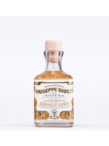 Giuseppe Giusti CONDIMENT AGRODOLCE BIANCO Bouteille de 250 ML 