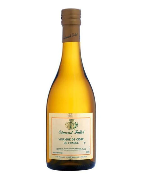 Edmond Fallot Cider Vinegar Glass bottle 500 ml. - Oliva Oliva