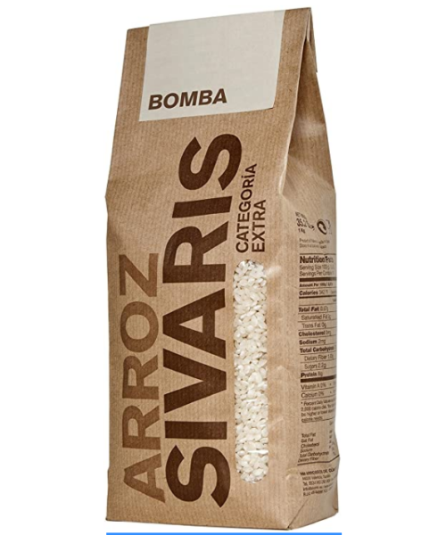Sivaris Arroz Bomba Paquete 1 kg. - Oliva Oliva