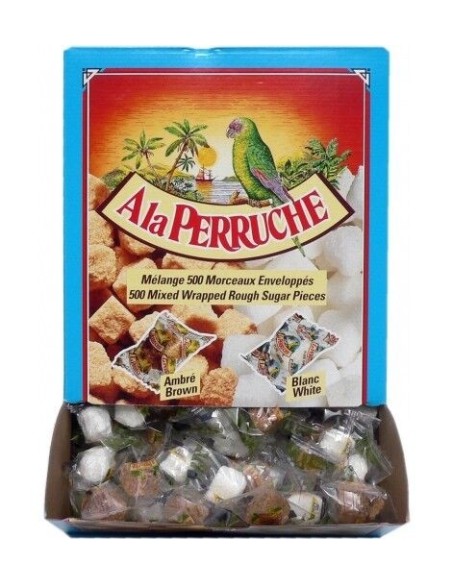 La Perruche Morceaux de sucre irréguliers Boîte 2,5 kg. - Oliva Oliva