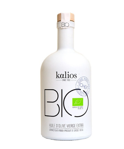 Kalios BIO Koroneiki Glasflaschen 500 ml. - Oliva Oliva