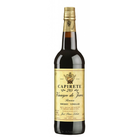Capirete 20 Sherry Vinegar Reserva Glass bottle 750 ml. - Oliva Oliva