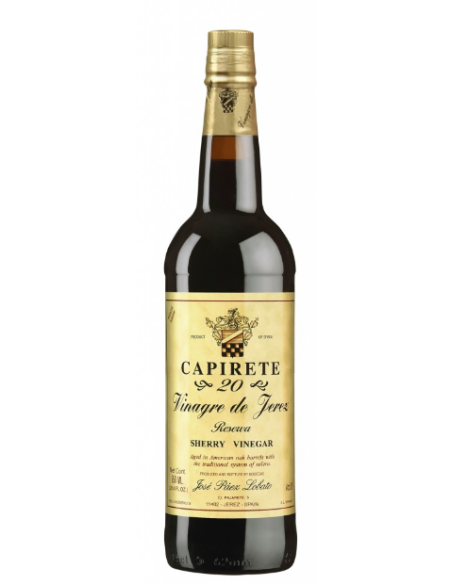 Capirete 20 Sherry Vinegar Reserva Glass bottle 750 ml. - Oliva Oliva