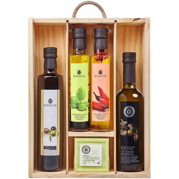 La Chinata Große Holz-Geschenkbox - Oliva Oliva