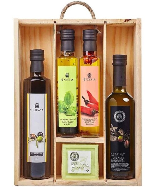 La Chinata Estuche de Regalo Madera Grande - Oliva Oliva