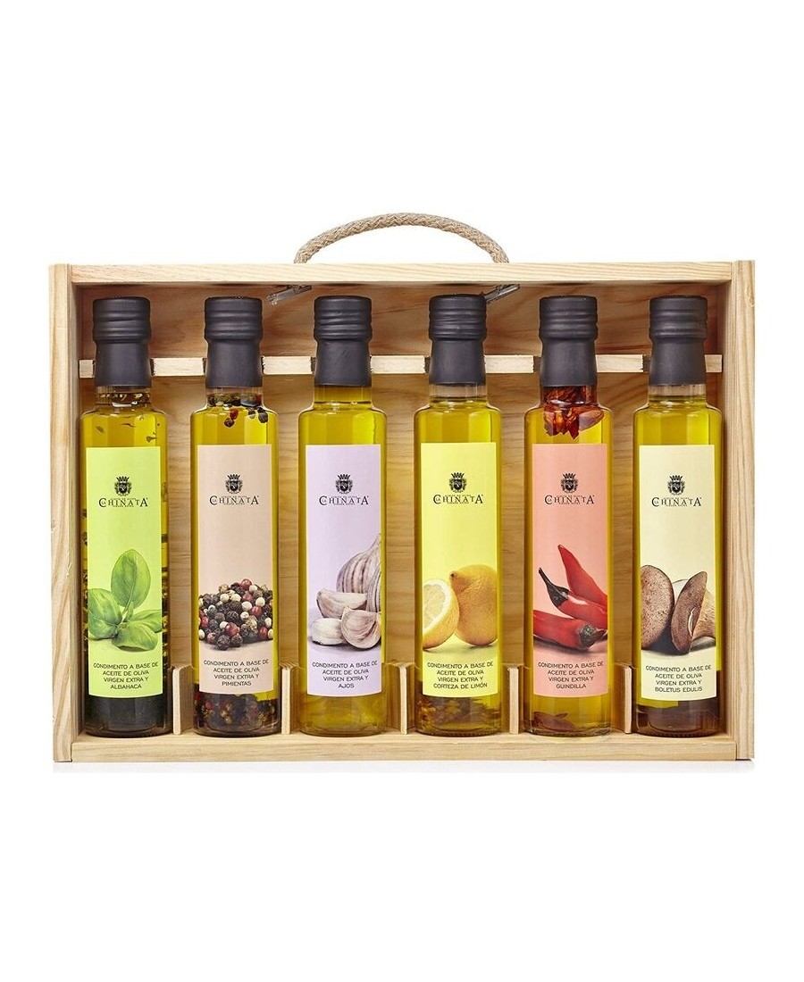 La Chinata Estuche 6 Condimentos 250 ml. - Oliva Oliva