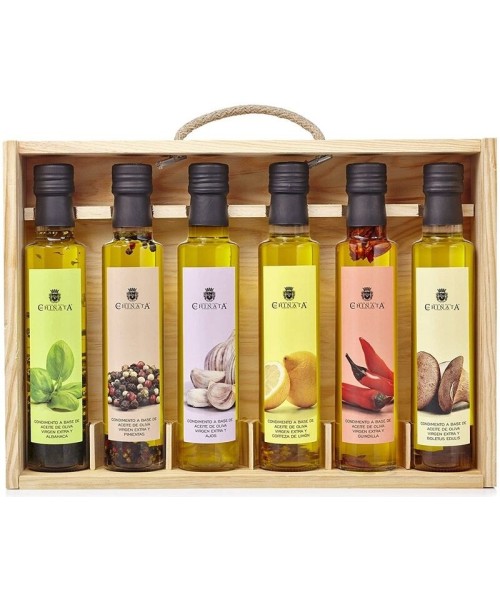 La Chinata Case 6 Condiments 250 ml. - Oliva Oliva