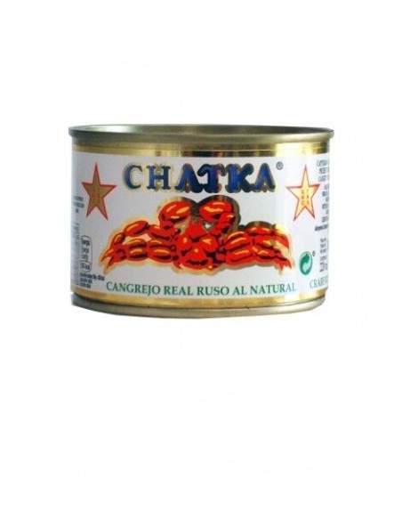 Chatka Cangrejo Real Ruso 60% patas Lata 185 gr. - Oliva Oliva