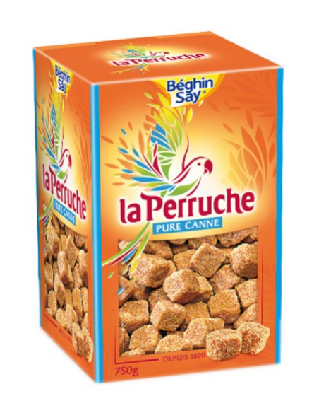 La Perruche Béghin Say Morceaux de sucre roux 750 gr. - Oliva Oliva