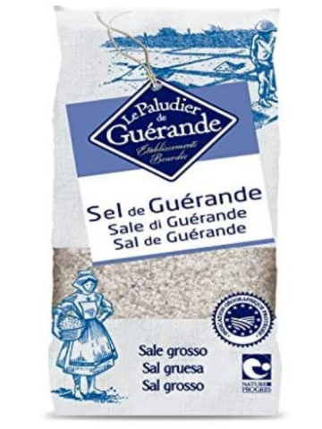 Le Paludier de Guérande Sal marina gruesa - Paquete 1 kg.