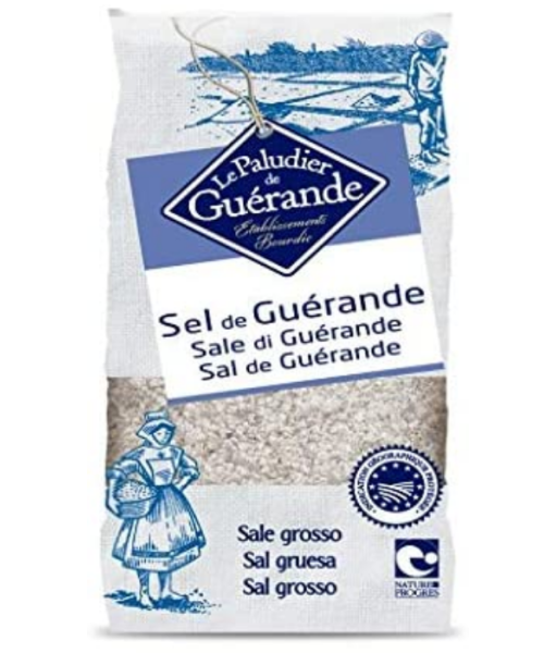 Le Paludier de Guérande Sal marina gruesa - Paquete 1 kg.
