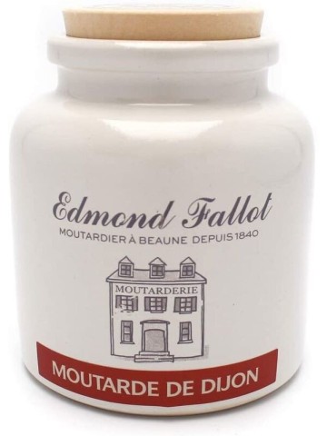Edmond Fallot Mostaza de Dijon Tarro de cerámica 250 gr. - Oliva Oliva
