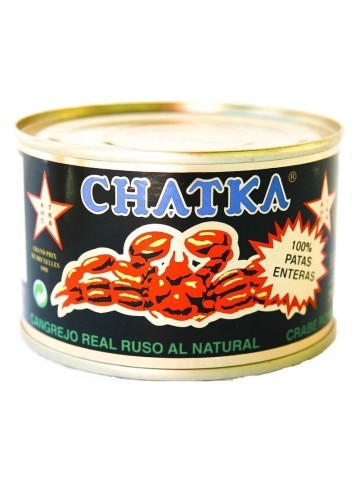 Chatka Cangrejo Real Ruso 100% Patas Lata 121 gr. - Oliva Oliva