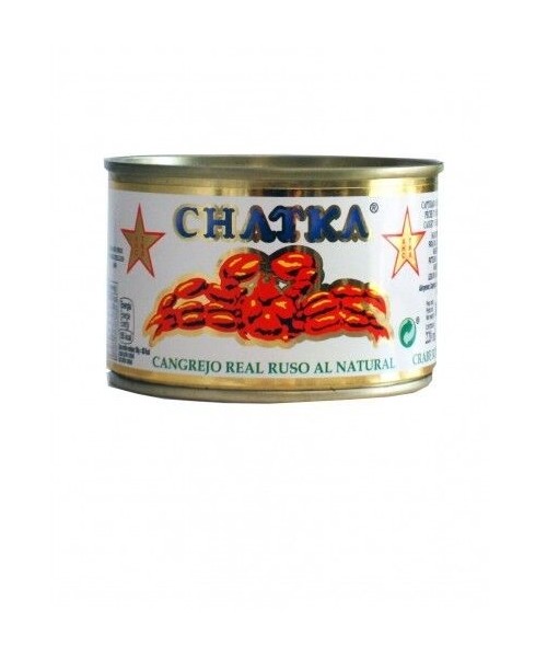 Chatka Russian King Crab 60% legs Tin 121 gr. - Oliva Oliva