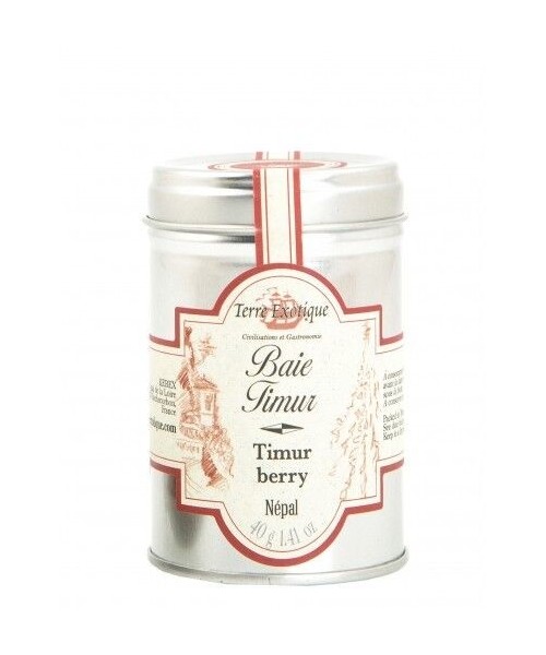 Terre Exoquite Timur berry from Nepal Jar 40 gr. - Oliva Oliva