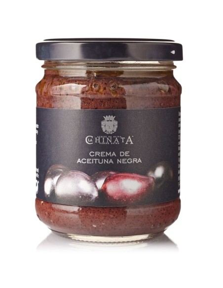 La Chinata Crema de Aceitunas Negras Tarro 180 gr. - Oliva Oliva