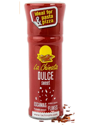 La Chinata Sweet Smoked Paprika Flakes Grinder 24 gr. - Oliva Oliva