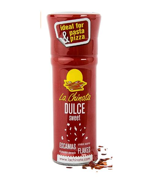 La Chinata Sweet Smoked Paprika Flakes Grinder 24 gr. - Oliva Oliva