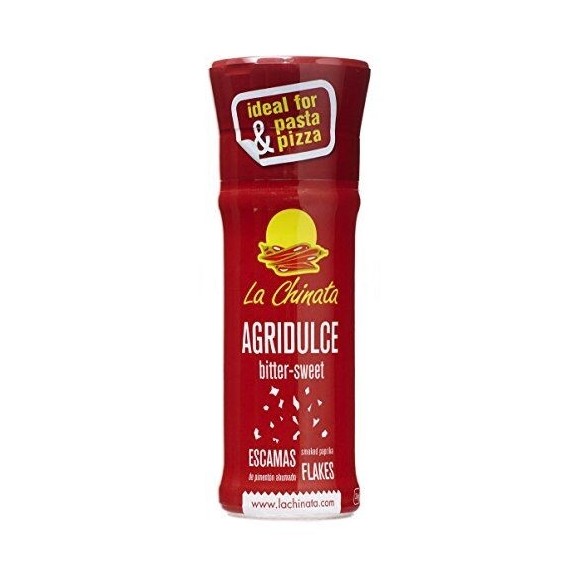La Chinata Flocons Paprika Fumé Aigre-doux Moulin 24 gr. - Oliva Oliva
