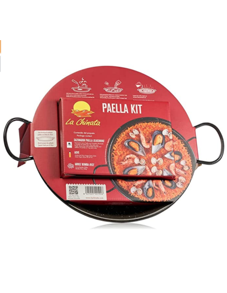 La Chinata Kit Paella avec poêle à paella de 30 cm. - Oliva Oliva