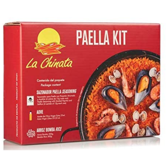 La Chinata Kit Paella Boîte 300 gr. - Oliva Oliva