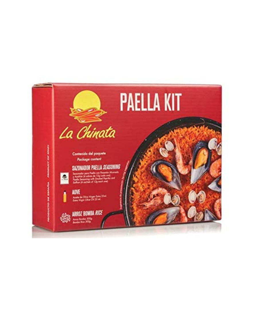 La Chinata Kit Paella Box 300 gr. - Oliva Oliva