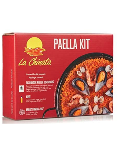 La Chinata Kit Paella Boîte 300 gr. - Oliva Oliva