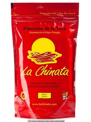 La Chinata Pimentón Ahumado Dulce Bolsa 500 gr. - Oliva Oliva